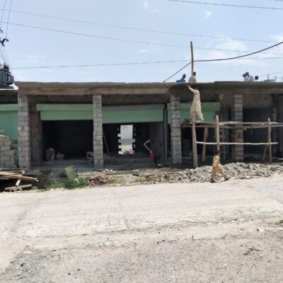 5 Shops with 20 Marla Commercial plot for sale Demand 5 Crore